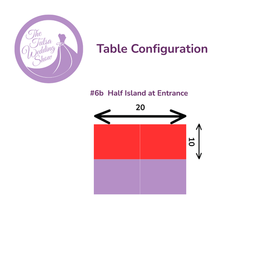 #4a Summer 2026 Early Bird until March 31, 2026 / Half Island at Entrance Vendor Package – 20x10’ Booth | Regular Price $4,195 Early Bird $3,895