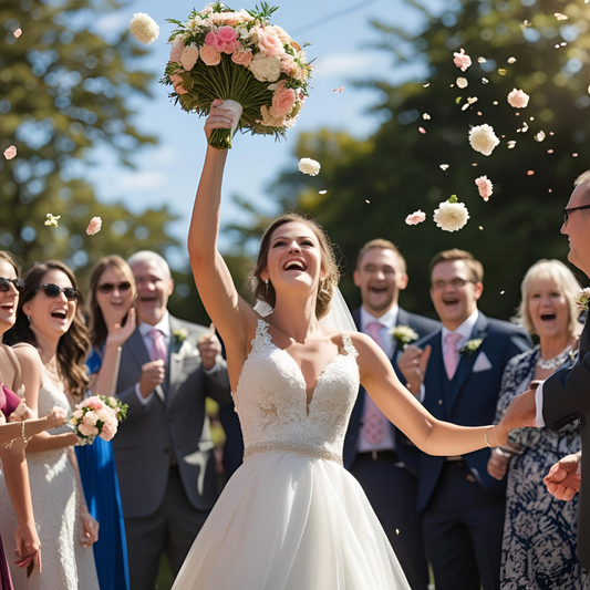 Why the Bouquet Toss Is Fading Away