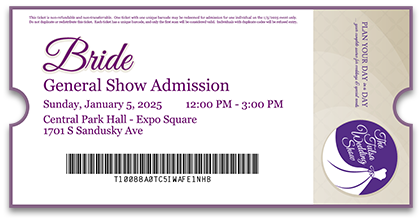 Ticket to The Tulsa Wedding Show